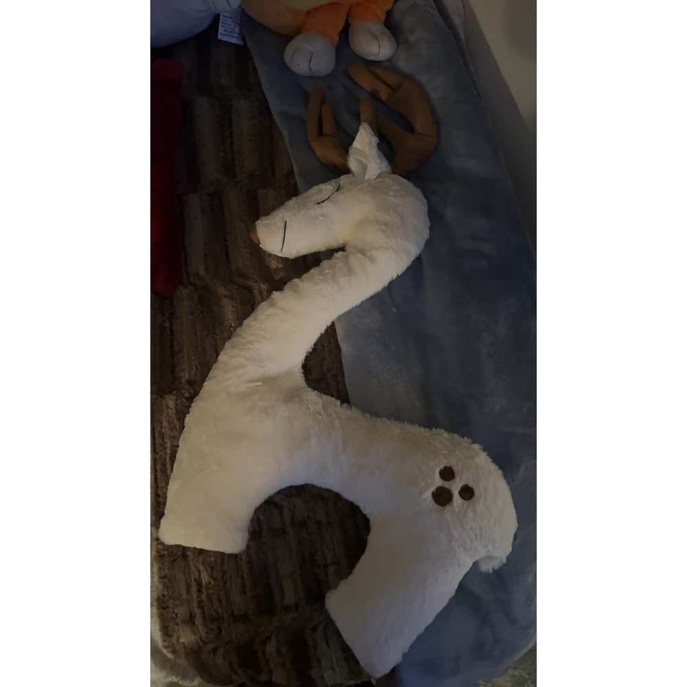 Plush Deer-Shaped Neck Pillow